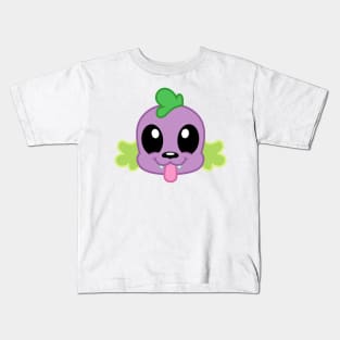 Spike the dog emoji Kids T-Shirt